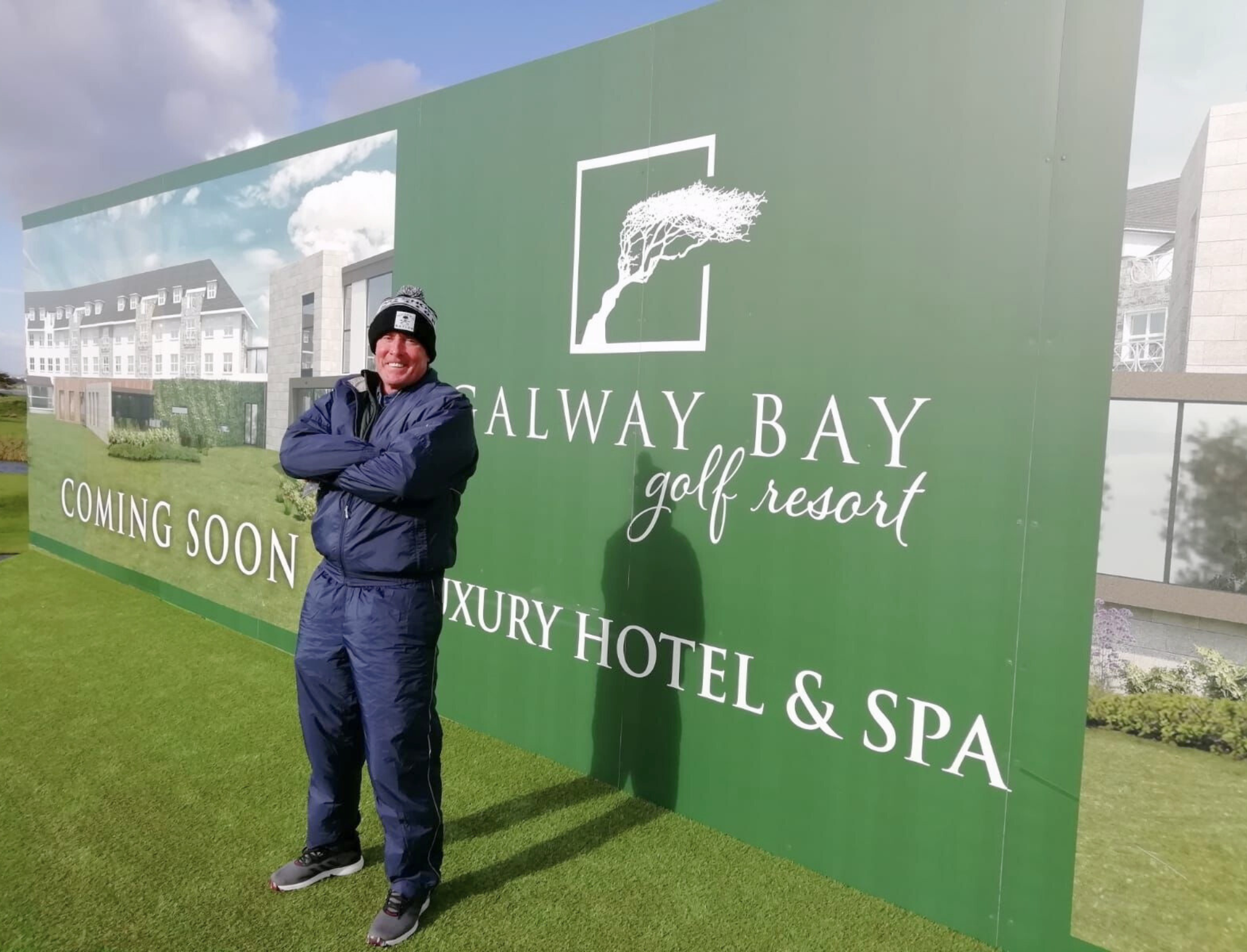 John McGinley visits Galway Bay Golf Resort